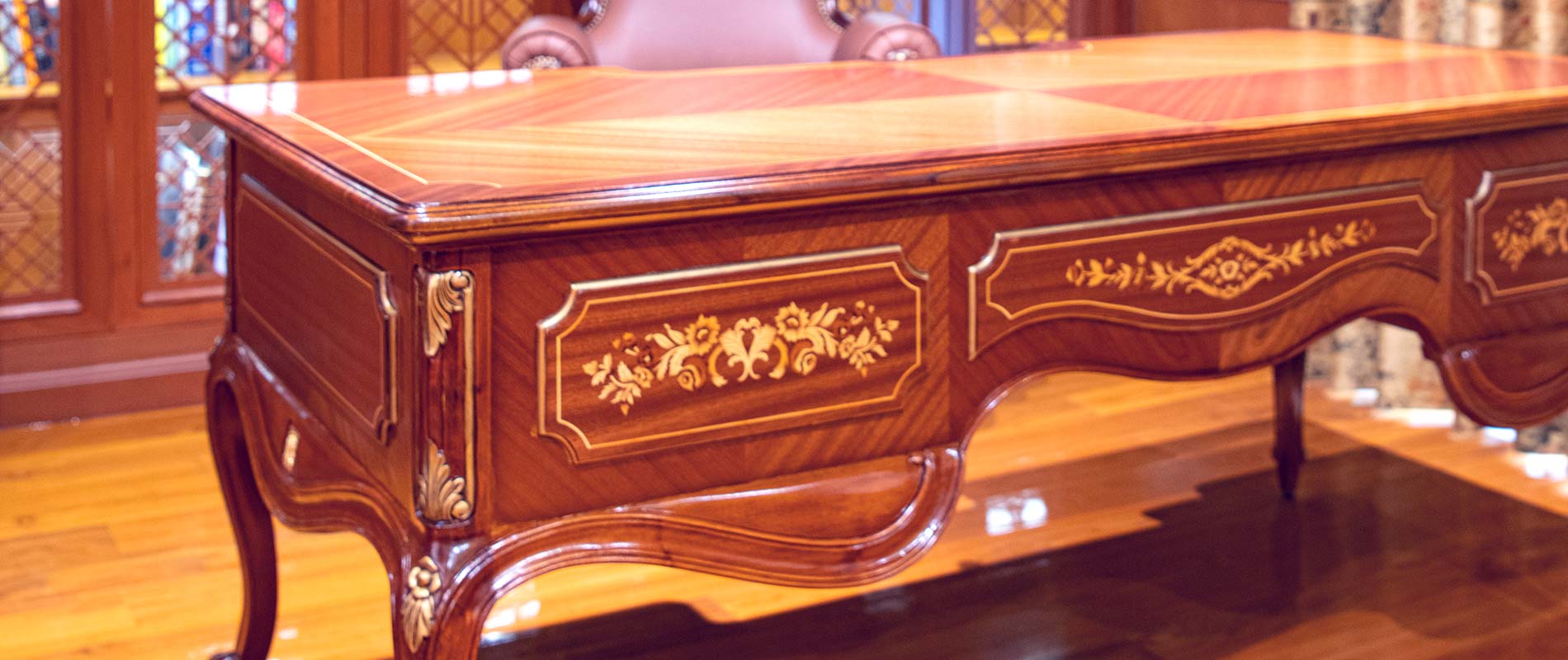 ITALY Desk Luxe Style Furniture