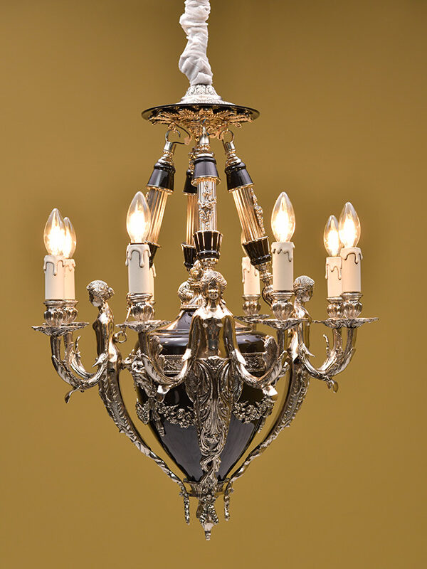 classic chandeliers and wall lamps