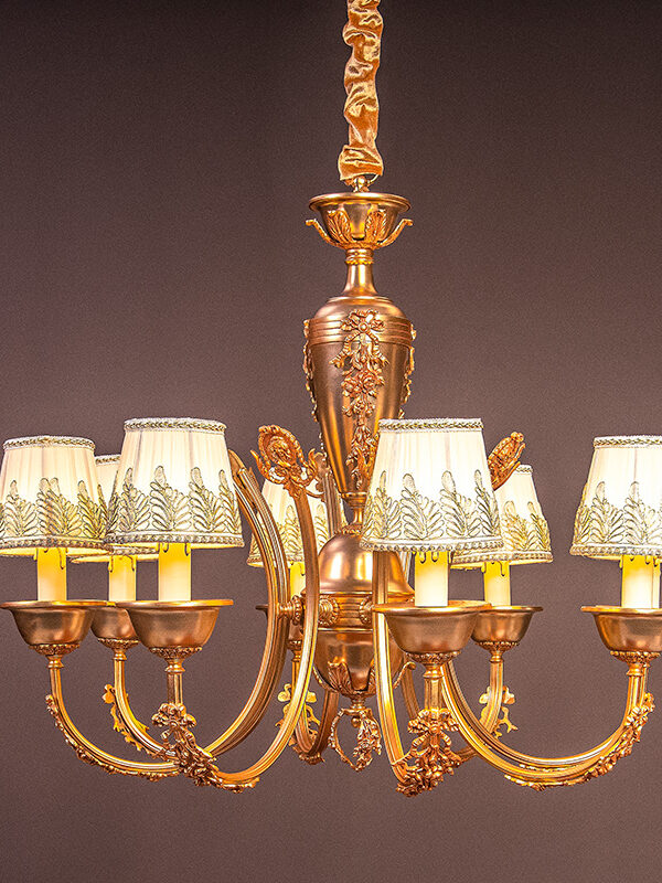 classic chandeliers and wall lamps