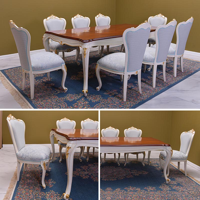 SHELL DINING SET 3 Mega Sale 2022 - Luxe Style Furniture