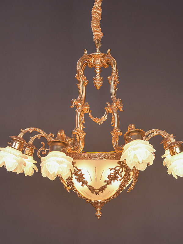 classic chandeliers and wall lamps