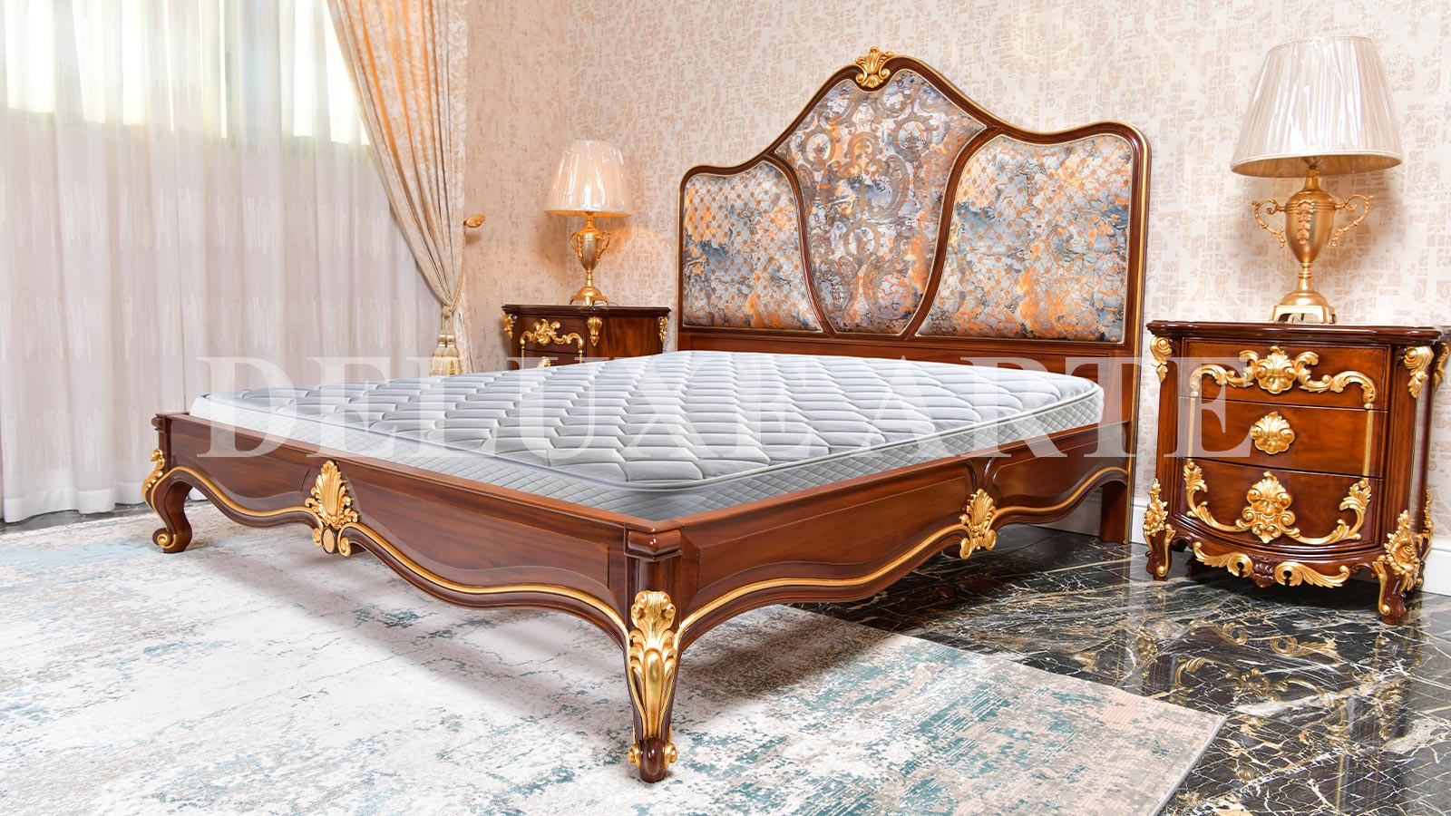 shell-bed-05 classic design bed